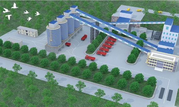 禹鑫建材1500TPH砂石骨料生產(chǎn)線(xiàn)