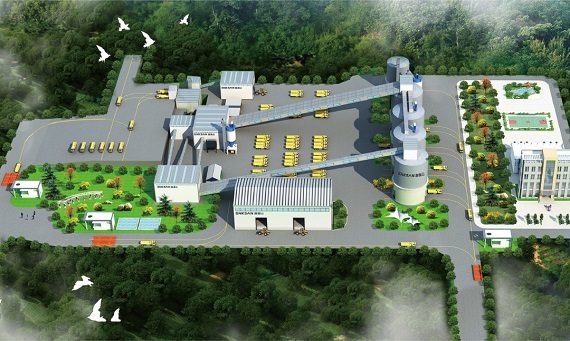 費縣城鄉建設投資1500TPH砂石骨料生產(chǎn)線(xiàn)/EPC