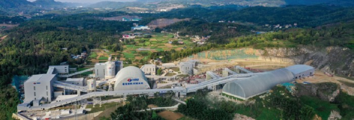 中電建5局重慶年產(chǎn)750萬(wàn)噸砂石骨料項目/成套裝備