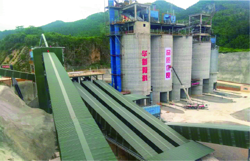 華新水泥1200TPH骨料線(xiàn)項目