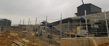 江西德安年產(chǎn)400萬(wàn)噸砂石同出線(xiàn)總包工地現場(chǎng)（圖集）